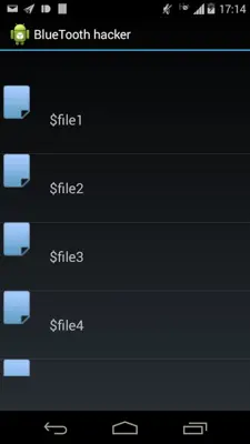 BlueTooth hacker android App screenshot 1